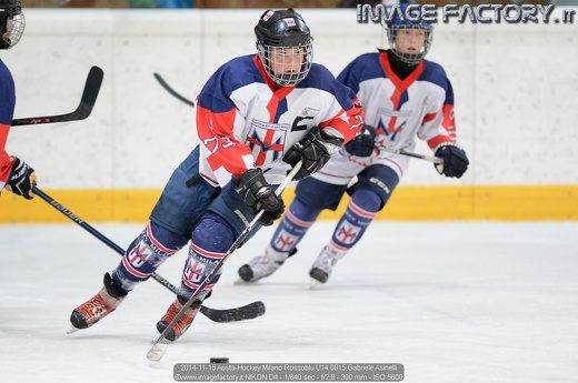 2014-11-15 Aosta-Hockey Milano Rossoblu U14 0815 Gabriele Asinelli
